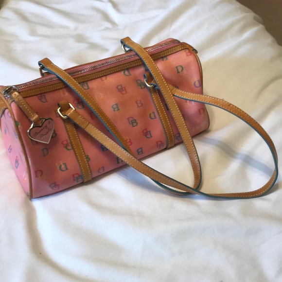 Dooney & Bourke Bags Dooney And Bourke Rainbow Zipper Barrel Purse